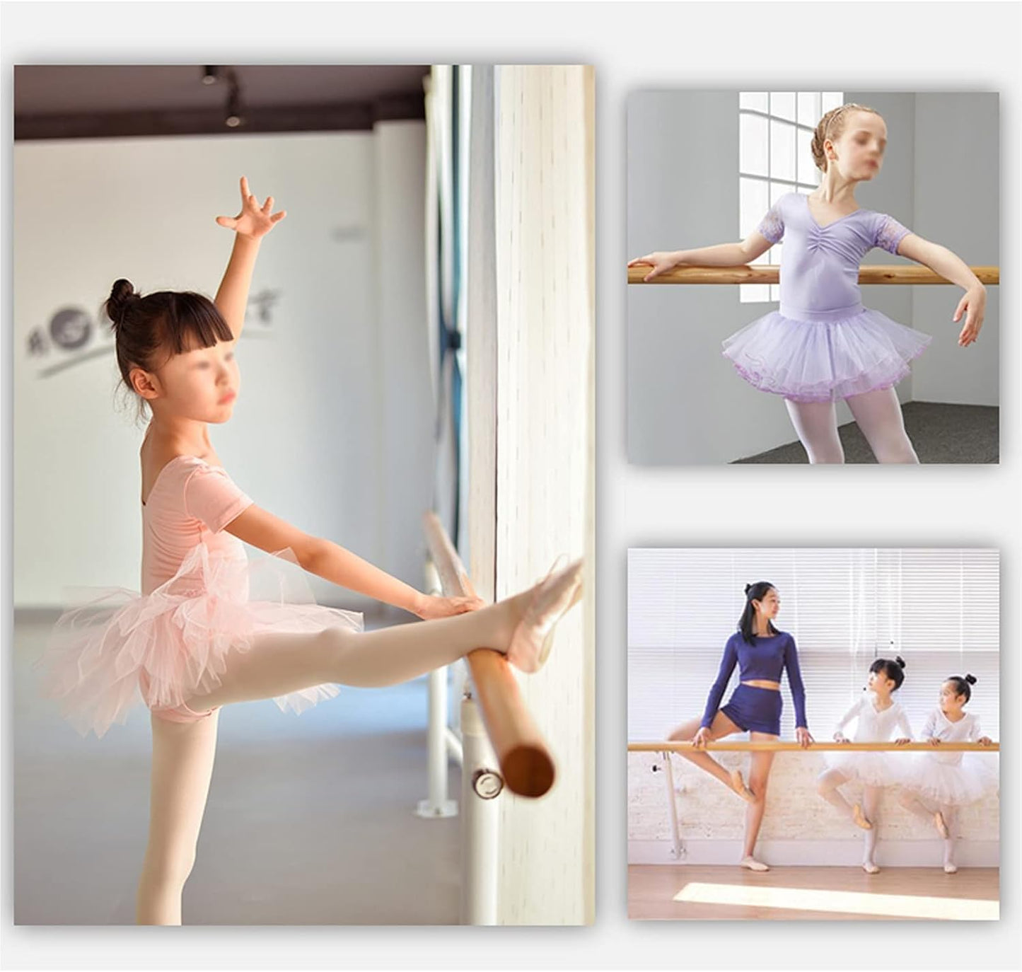 LWJQRSP Portable Training Stick with Foldable Solid Wood Dance Practice Pole, Suitable for Children and Adults to Exercise