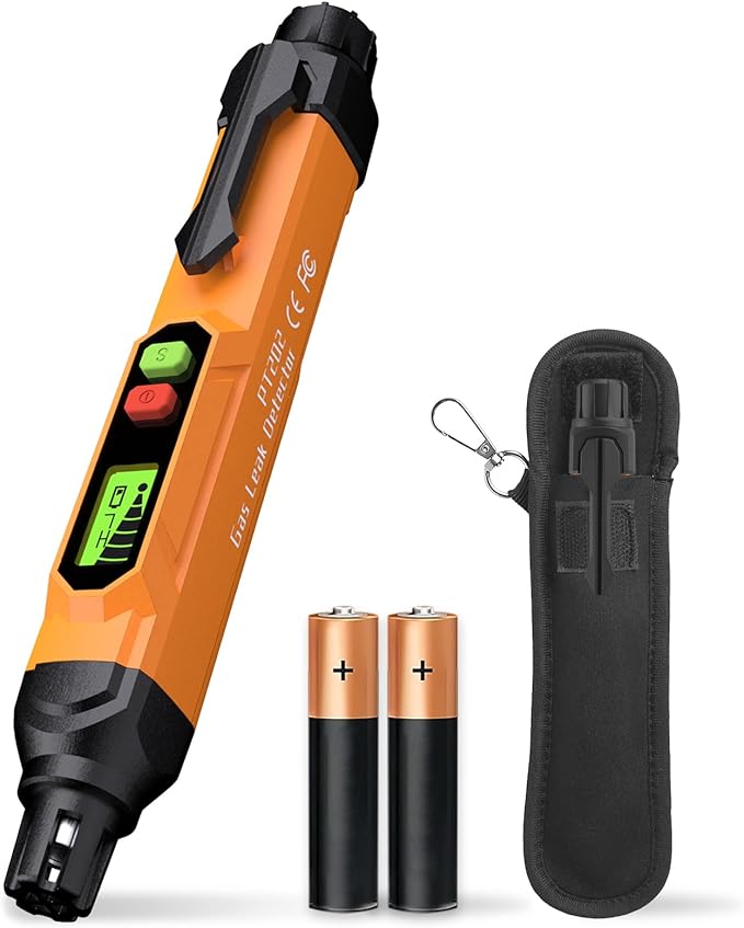 Gas Leak Detector; VITITE Propane and Natural Gas Detector; Mini Portable Gas Alarm to Locate Combustible Gas Leak Sources...