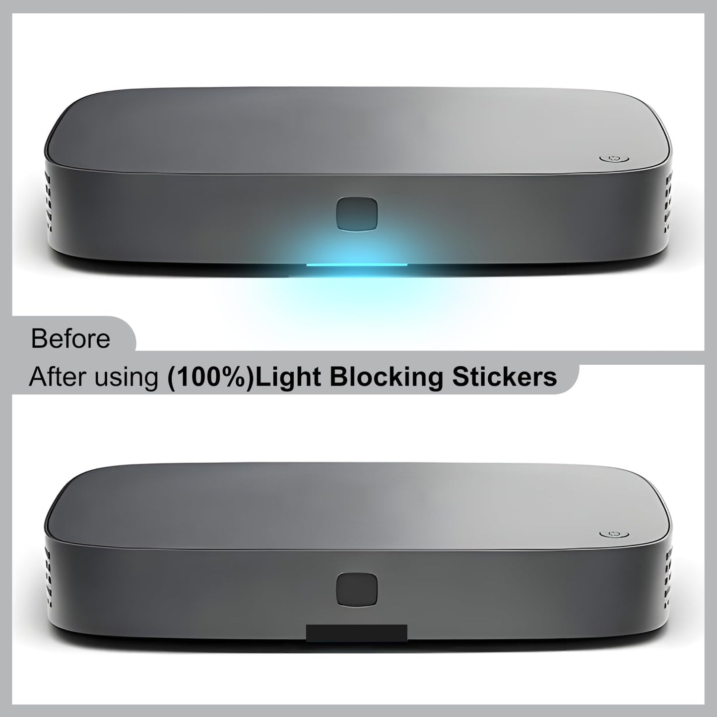 JIEHENG Light Blocking Tape 1.2 inch x 98 Feet, Light Blocking Tape for Electronics, Light Cover 100% Covers for LED or Routers (100% Blocking)