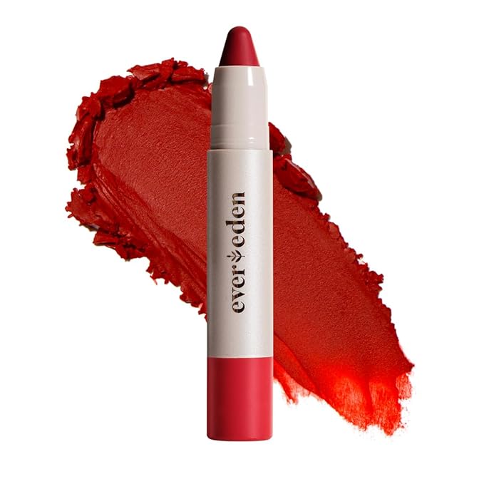 Evereden Kids Fantasy Face Crayon: Ladybug - Non Toxic Makeup & Multi-Purpose Face, Eye, & Lip Crayon - Creamy Clean & Vegan Makeup for Kids - Safe for Sensitive Skin