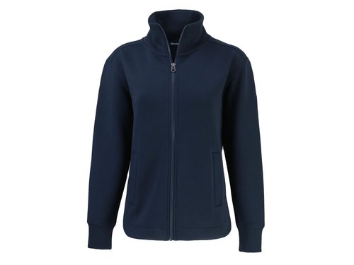 Cutter & Buck Roam Eco Full Zip Recycled Womens Jacket, Navy Blue