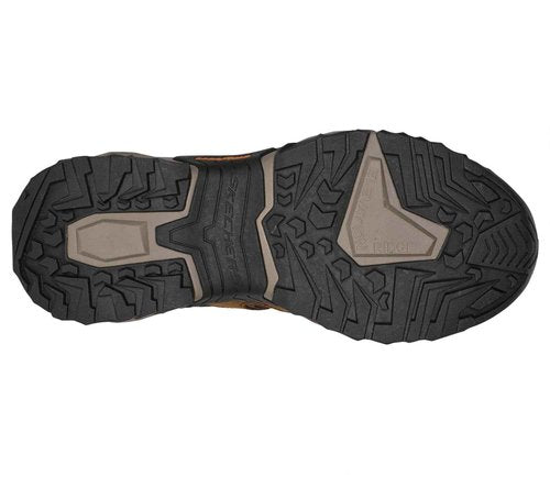 Skechers Men's Terraform-Selvin Oxford, CDB (Crazy Horse Dark Brown), 8.5 X-Wide