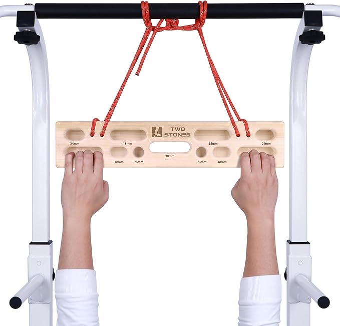 Two Stones Portable Hangboard | Rock Climbing Hangboard | Hang Board for Climbing | Rock Climbing Gifts for Rock Climbers ...