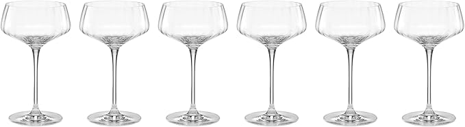 Lenox 897401 Tuscany Classics Angled Optic Coupes, Set of 6