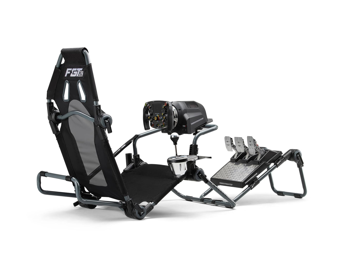 Next Level Racing F-GT LITE Simulator Cockpit – Grey Edition (NLR-S015GR)