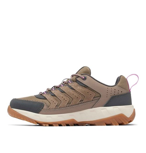 Columbia Women's Strata Trail Low, Wet Sand/Berry Patch, 5.5