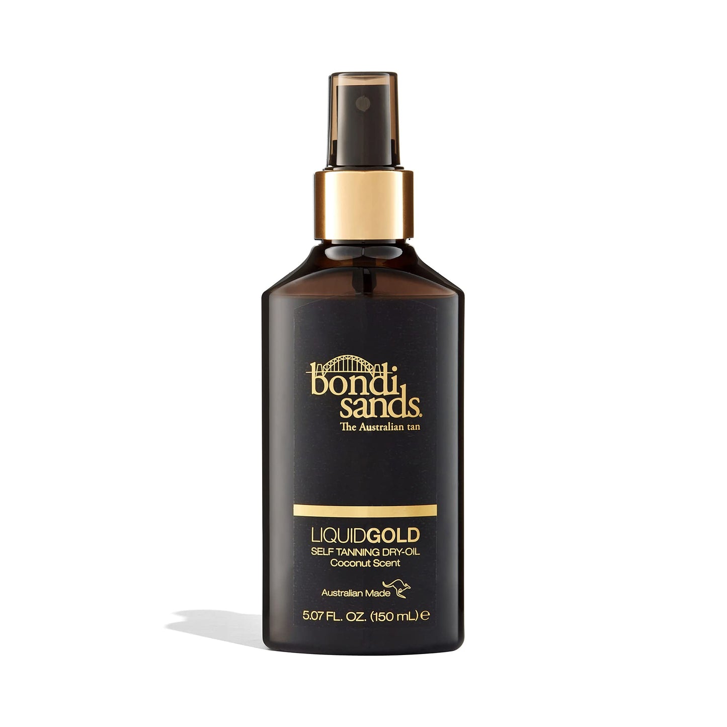 Bondi Sands Liquid Gold Self Tanning Dry Oil | Hydrating, Quick Drying, Tanning Dry-Oil for a Natural, Golden Look | 5.07 oz/150