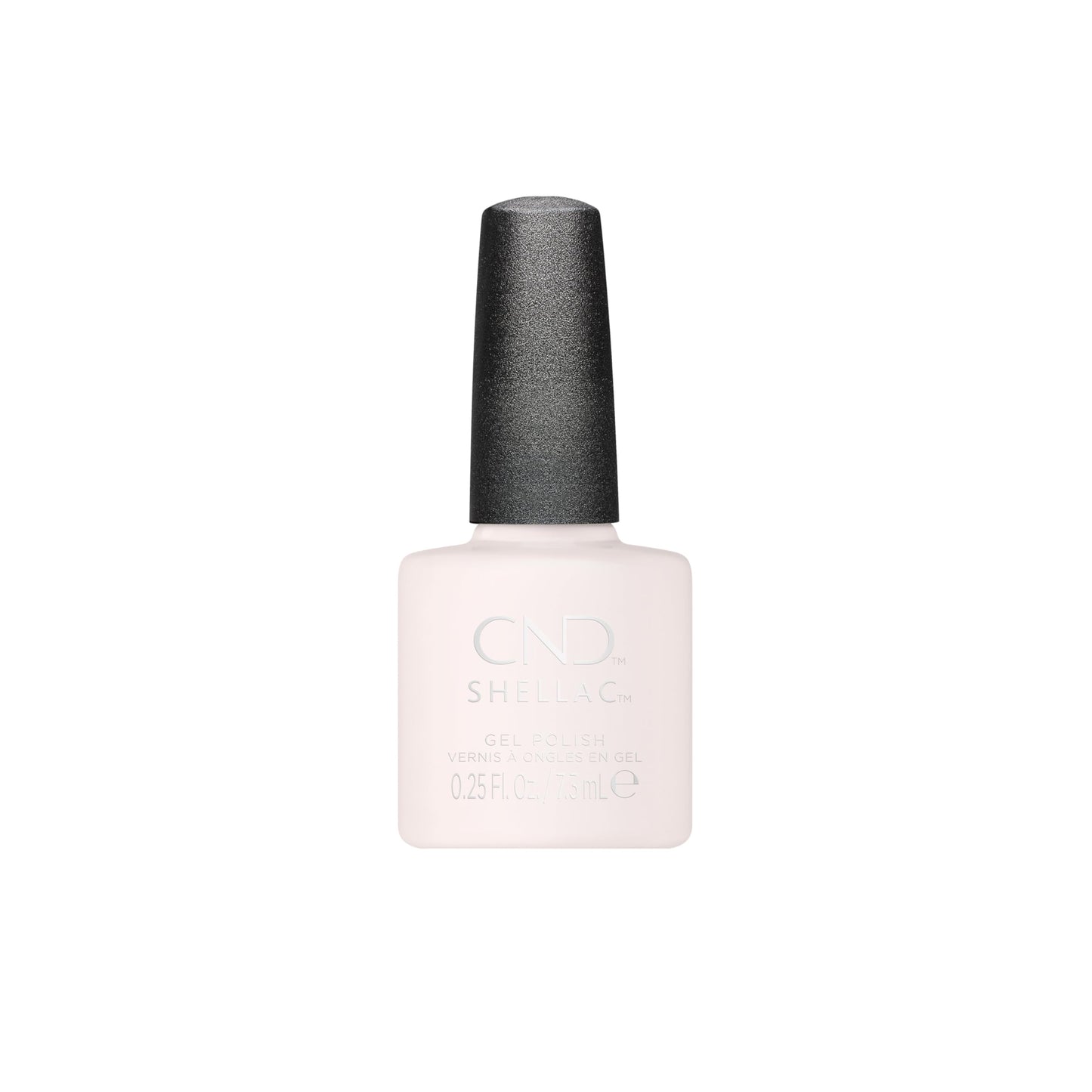 CND Shellac Gel Nail Polish, Long-lasting Nail Paint Color with Curve-hugging Brush, 142 Romantique, 0.25 fl oz