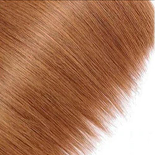 Habiliana Bundles Human Hair 18 20 22 Inch Straight 30 Light Brown Human Hair Bundles 11A Unprocessed Brazilian Virgin Quick Weave Hair Extensions for Black Women
