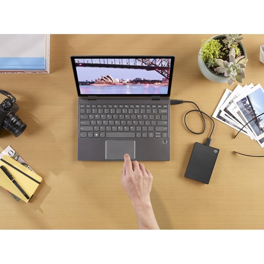 Seagate One Touch Hub 10Tb External Hard Drive Hdd - Usb-C And Usb 3.0 Port, For Computer Desktop Workstation Pc Laptop Mac (Stl