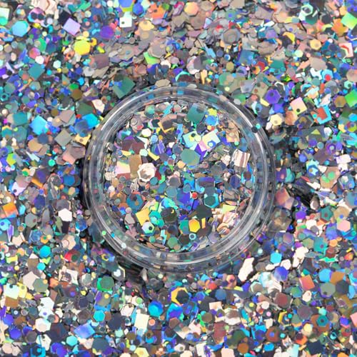 UNICORN SNOT Macro Face & Body Glitter | Cosmetic Grade Large-Particle Loose Glitter | Holiday Stocking Stuffer & Christma...