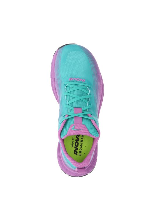 INOV8 Women's Trailfly Speed - Trail Running Shoes - Aqua/Purple - 8.5 Wide