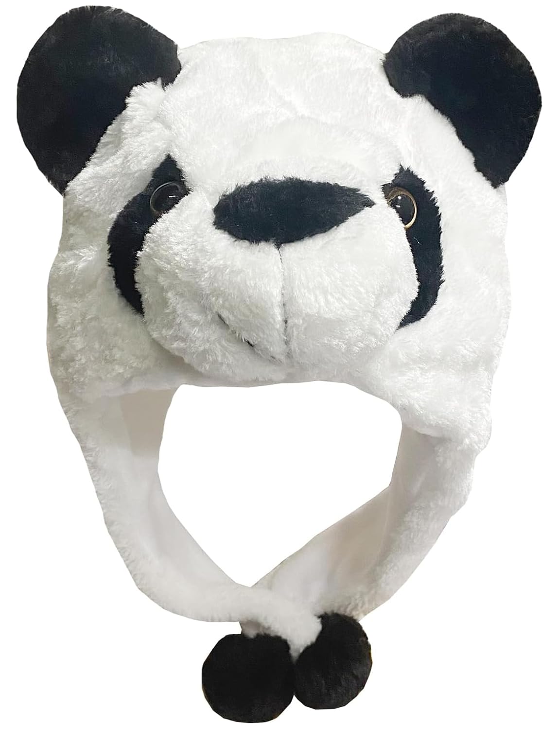 Veryrich Plush Hats, Super Soft Warm Hat Animal Hats, Cozy Winter Hat Novelty Party Cap for Kids Girls Boys - One Size (Panda Hat)