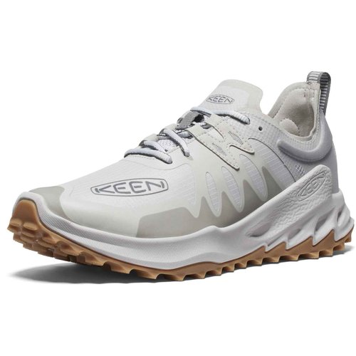 KEEN Men's Zionic Low Height Breathable All Terrain Hiking Shoes, Vapor/Alloy, 7.5