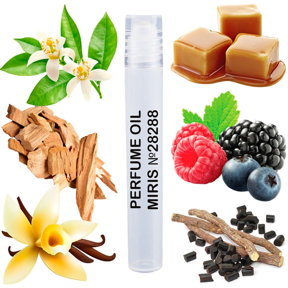 MIRIS No. 28288, Inspired by Luna, Long-Lasting Perfume Oil for Women Roll-On, Rollerball 0.34 Fl Oz / 10 ml