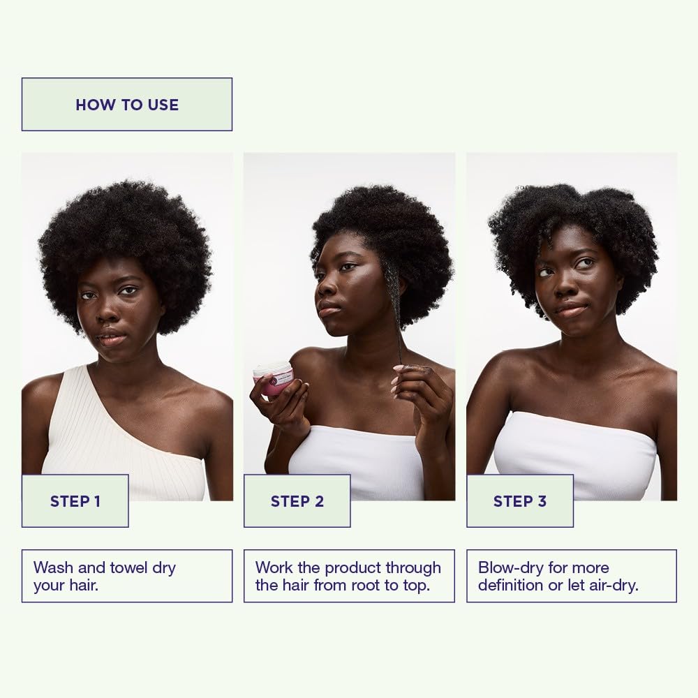Maria Nila Curlicue Cream, 3.4 Fl Oz, Hold 3/5, Enhances Curls & Waves, Chamomile Hydrates & Prevents Frizz, 100% Vegan & Sulfat