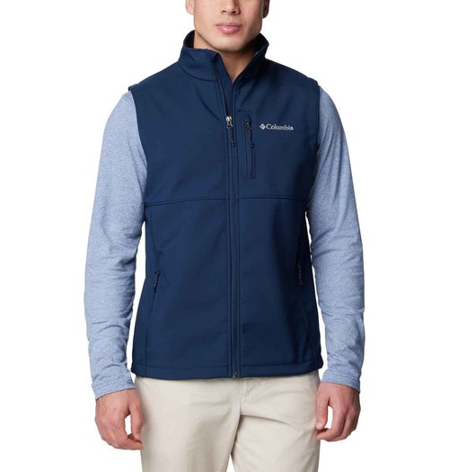 Columbia Men's Ascender II Softshell Vest, Collegiate Navy, Medium