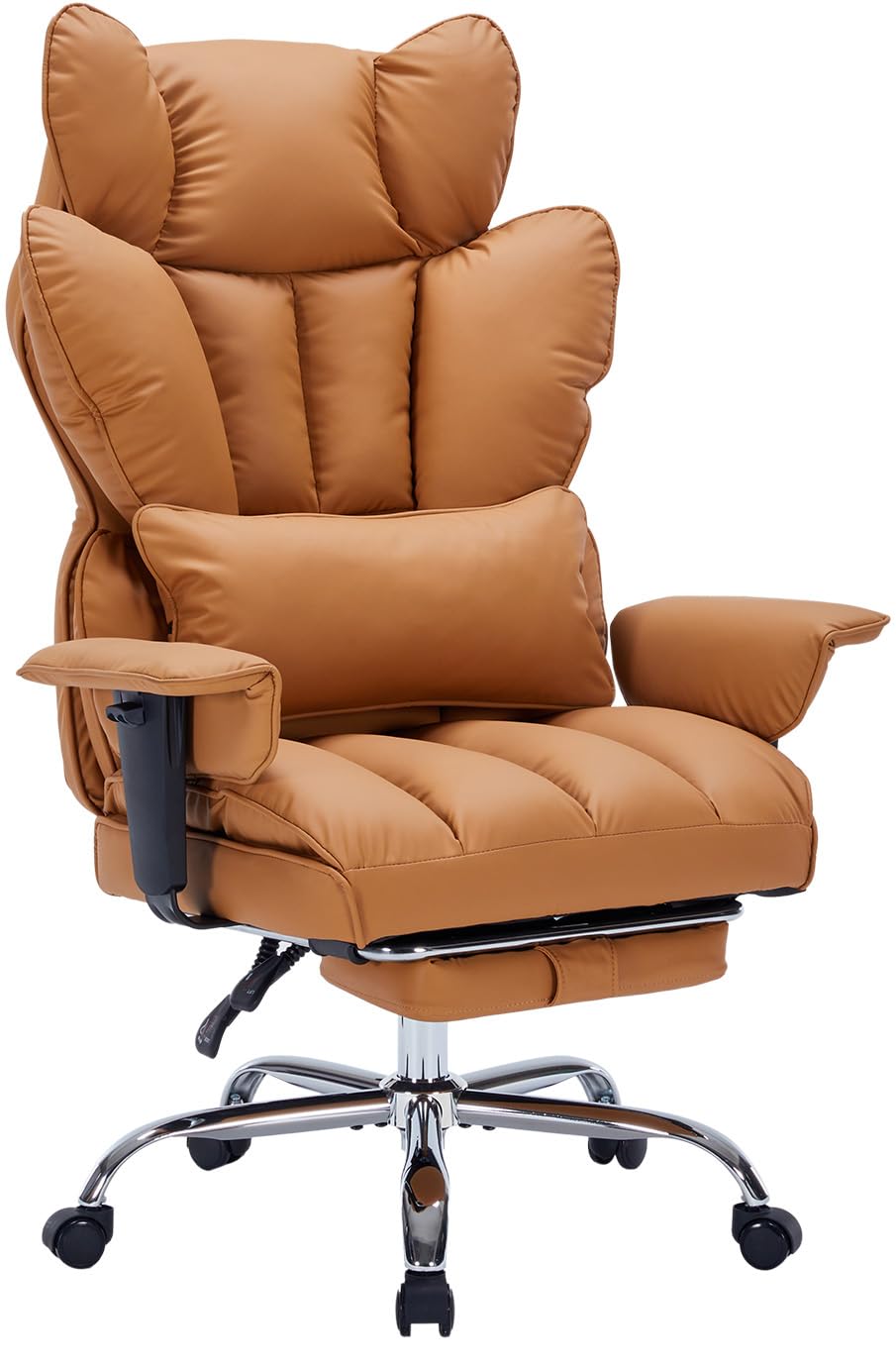 GarveeHome SP-VC-Big and Tall Office Chair-Brown