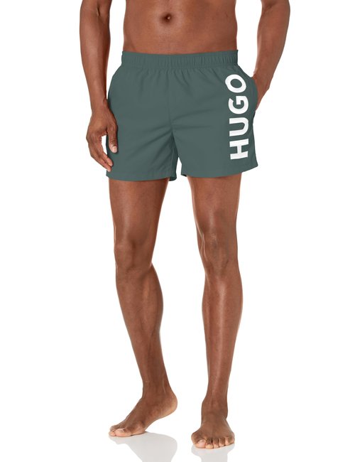 HUGO Vertical Logo Swim Trunks