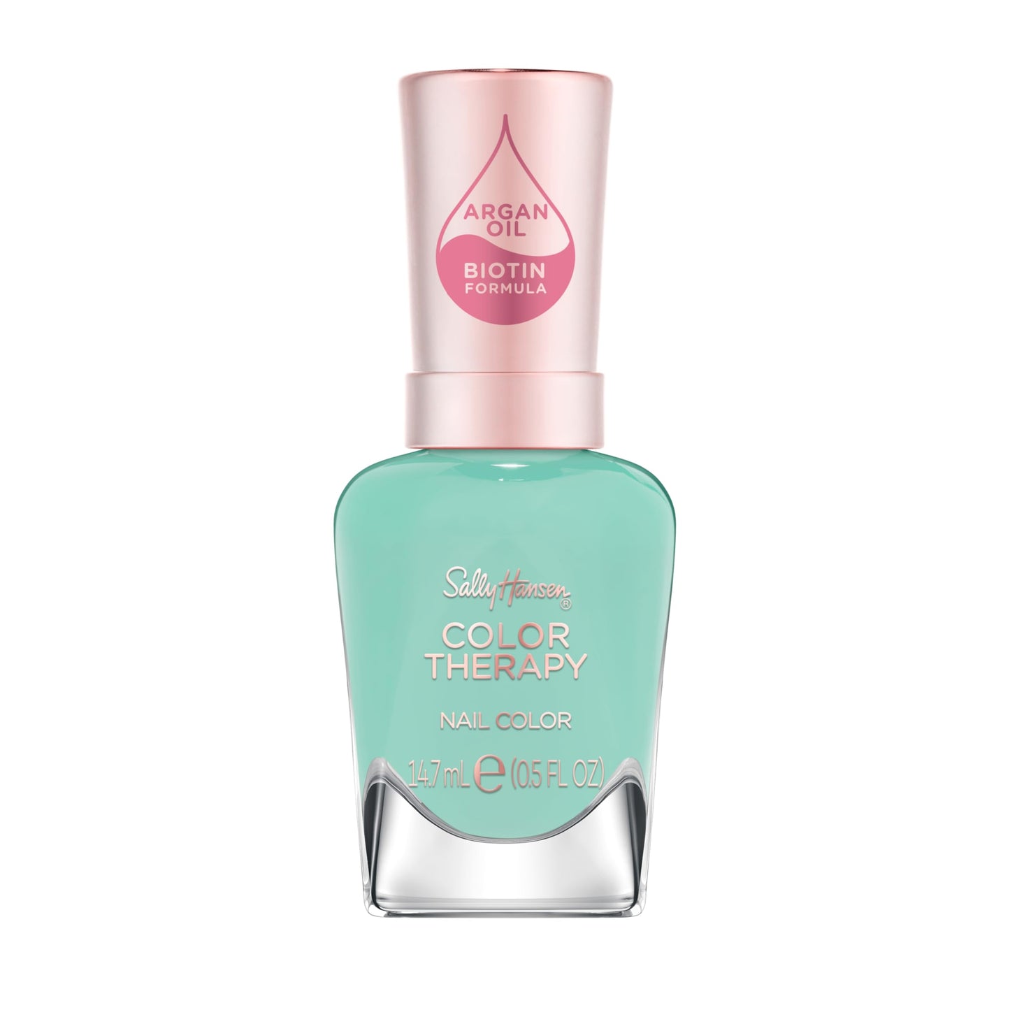 Sally Hansen Color Therapy, Take A Mint, Argan Oil, Long Lasting, Healthy Nails, Green Nail Polish