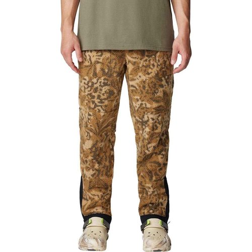 Mountain Hardwear Men's HiCamp Fleece Jogger, Corozo Nut Forests Floor Print, X-Large x Regular