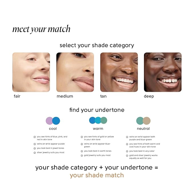 Tinge Tint Body Makeup, Lasts Up to 48 Hours, Medium Coverage Cream With Amino Acids, Hyaluronic Acid & Lysine, Semi Matte Finish, Water & Transfer Resistant, 3.38 Fl Oz - Deep Warm