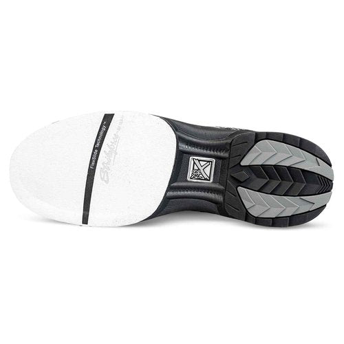 KR Strikeforce Admiral Black/Grey Men's Right Hand Only Performance Bowling Shoe (US Footwear Size System, Adult, Men, Numeric, Medium, 10)