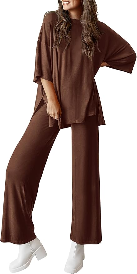 PRETTYGARDEN Two Piece Sets for Women Summer Fashion Lounge Matching Set 2026 Spring Travel Vacation Airport Outfits Clothing