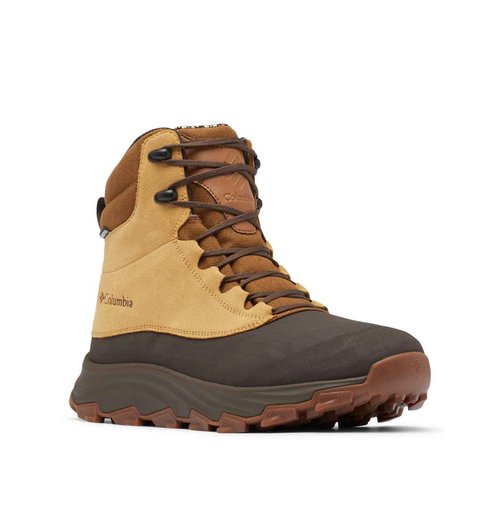 Columbia Mens Expeditionist Shield Waterproof Snow Boot, Curry/Light Brown, 14