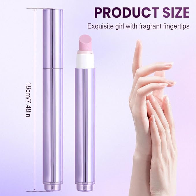 Yilia 3-in-1 Nail Care Pen, Cuticle Oil Pen & Pusher with Ceramic Tip, Moisturizes & Strengthens Nails (1 Fl Oz)