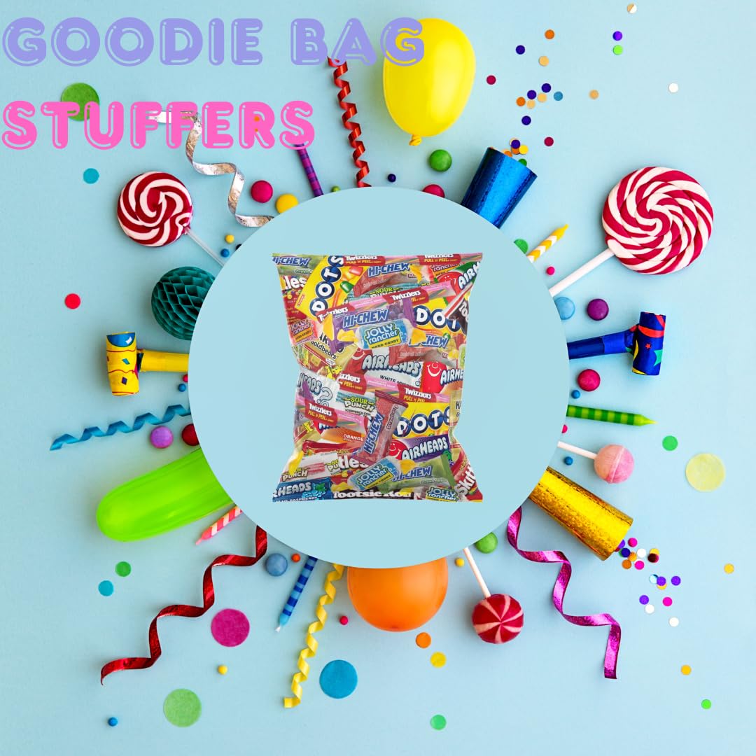 CANDYMAN Assorted Candy Variety Pack 2lbs of Pinata Stuffers, Bulk Candy for Party Favors Goodie Bags for Birthday Party, Candies in Bulk Individually Wrapped