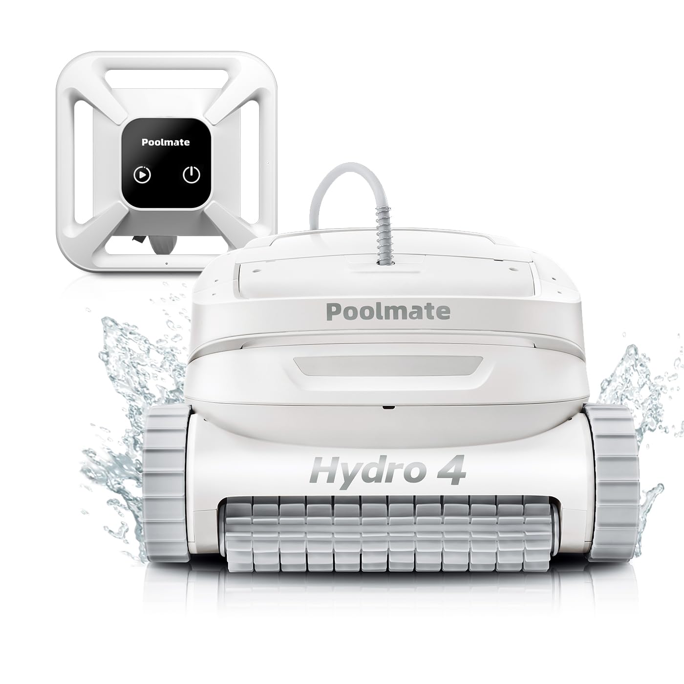 Chasing Hydro 4 Cordless Pool Vacuum for Inground Pools | 210-Min Battery Pool Robot for Floor, Wall & Waterline Cleaning | Smart App Control | 5070 GPH Suction Perfect for Pool Opening Season