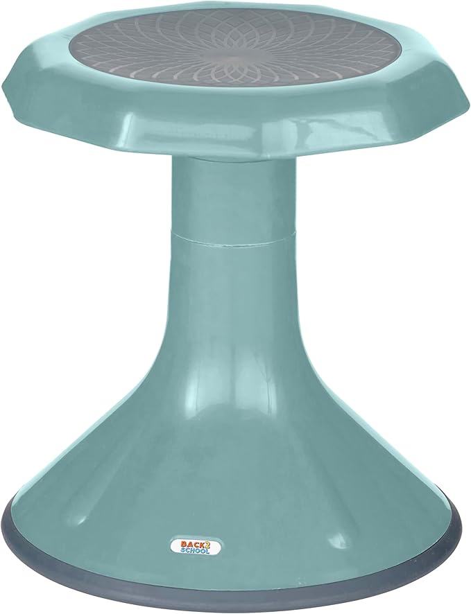 Back2School Express Wobble Stool, 15", Flexible Seating, Seafoam