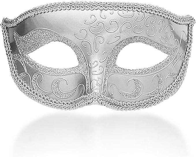 Ralleyfun Masquerade Mask for Men Women Couple Ventian Halloween Masks for Party Prom Ball