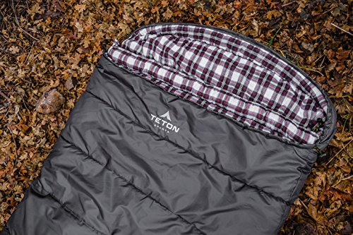 Teton Celsius XXL Sleeping Bag, Cold Weather Sleeping Bags for Adults and Kids, Camping Made Easy and Warm. Compression Sa...