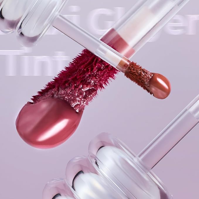Laka Maxi Glayer Tint 3.8g/0.13oz., Glass Layer of Gloss, Ultra Glow & Vivid Layerable Pigments, High Shine Lip Oil, K-Beauty (#617 Grain)