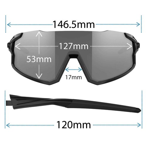 Tifosi Optics Stash Sunglasses (Blackout (Smoke/AC Red/Clear))