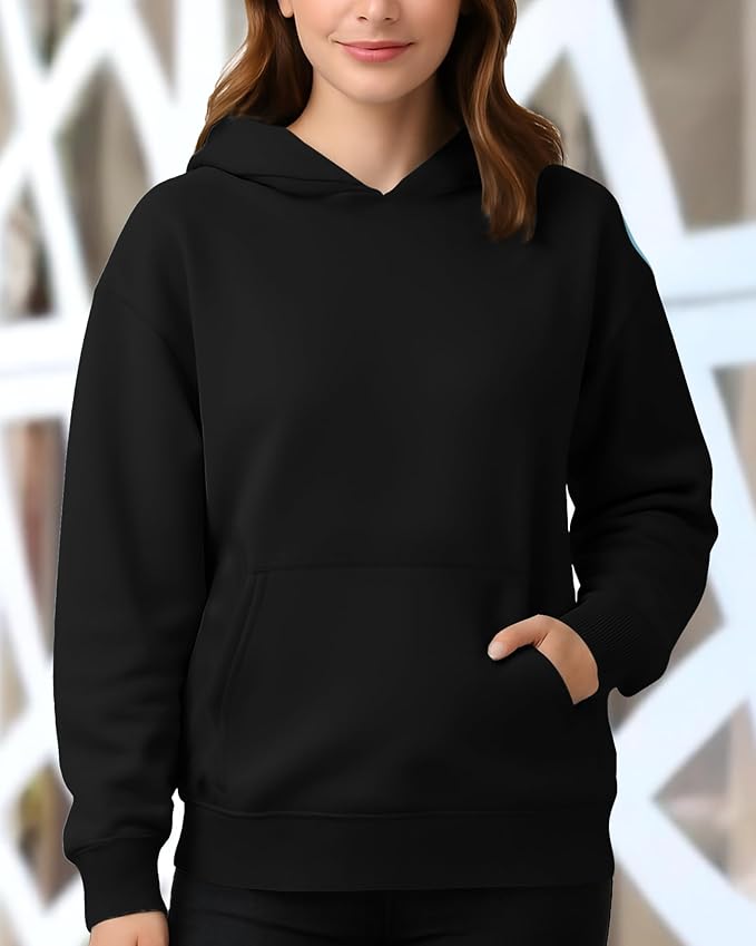 Women's Casual Crewneck Sweatshirts Loose Lightweight Pullover Shirts Tops
