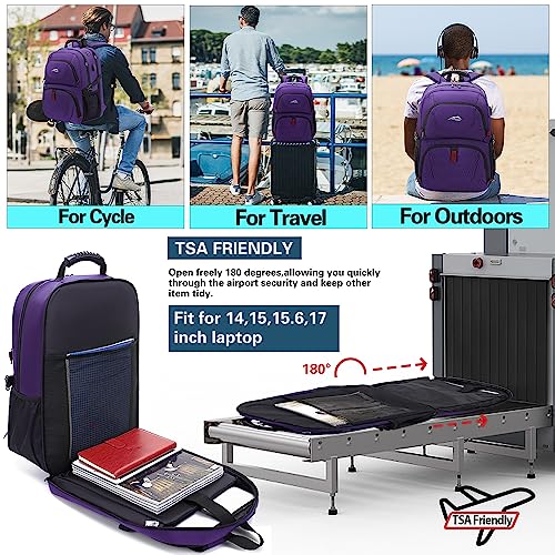 ProEtrade Travel Backpack, Extra Large Laptop Backpack School Business Anti Theft TSA Approved College Work Computer Bag F...
