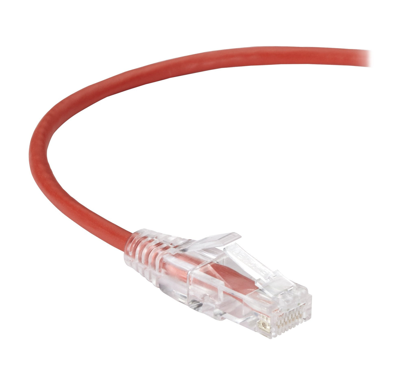 Black Box Corporation 3Ft Red Cat6A Slim 28Awg Patchcable 500Mhz Utp Cm Snagless