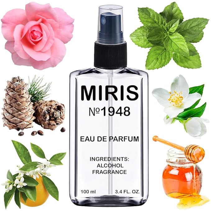 MIRIS No. 1948, Inspired by El Sa Le Parfum, Long-Lasting Eau de Parfum for Women, Spray 3.4 Fl Oz / 100 ml