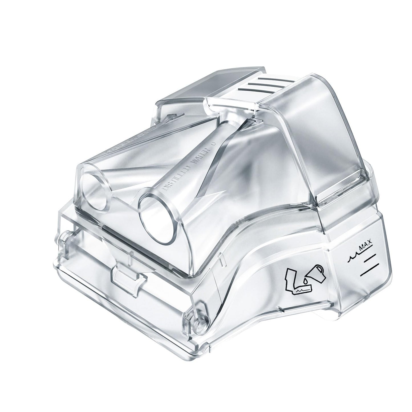 Replacement Water Chamber Compatible with AirSense 10 and Aircurve 10, Replacement Humidifier Tank Compatible with S10 Series, CPAP Supplies and Accessories, Round Base Design