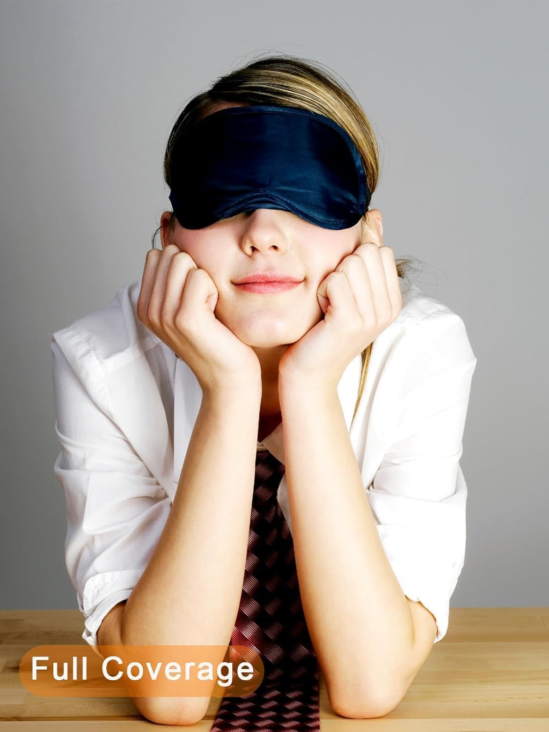 12 Pack Blindfold Eye Mask Cover Sleep Mask for Party Games Travel Sleep Team Build Party Supply with Adjustable Strap for Women Men Kids, Black