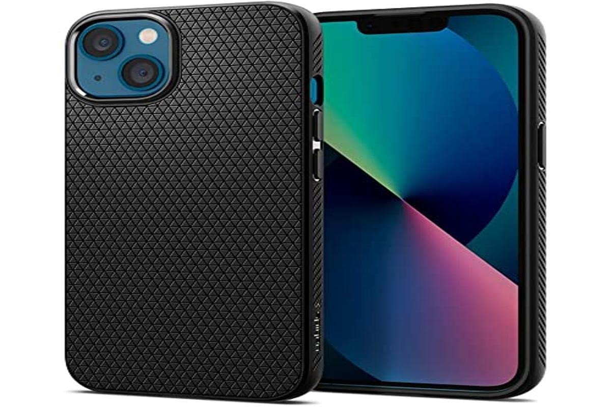 Spigen Liquid Air Designed For Iphone 13 Mini Case (2021) - Matte Black