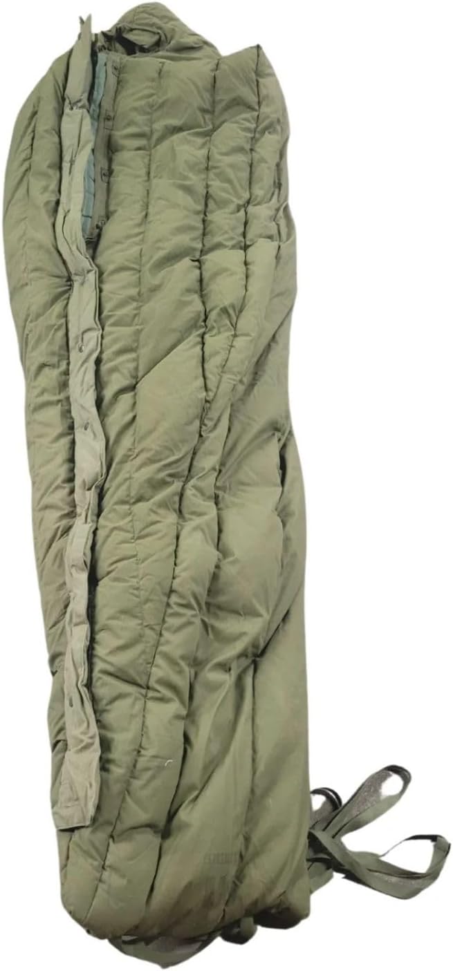 Military Outdoor Clothing Never Issued Olive Drab Extreme Cold Weather Mummy Sleeping Bag