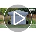 Acepic Canopy Sidewalls for 10x10 Pop Up Canopy Frame, Waterproof UV Protection Material for Outdoor Events, Courtyard, Ve...