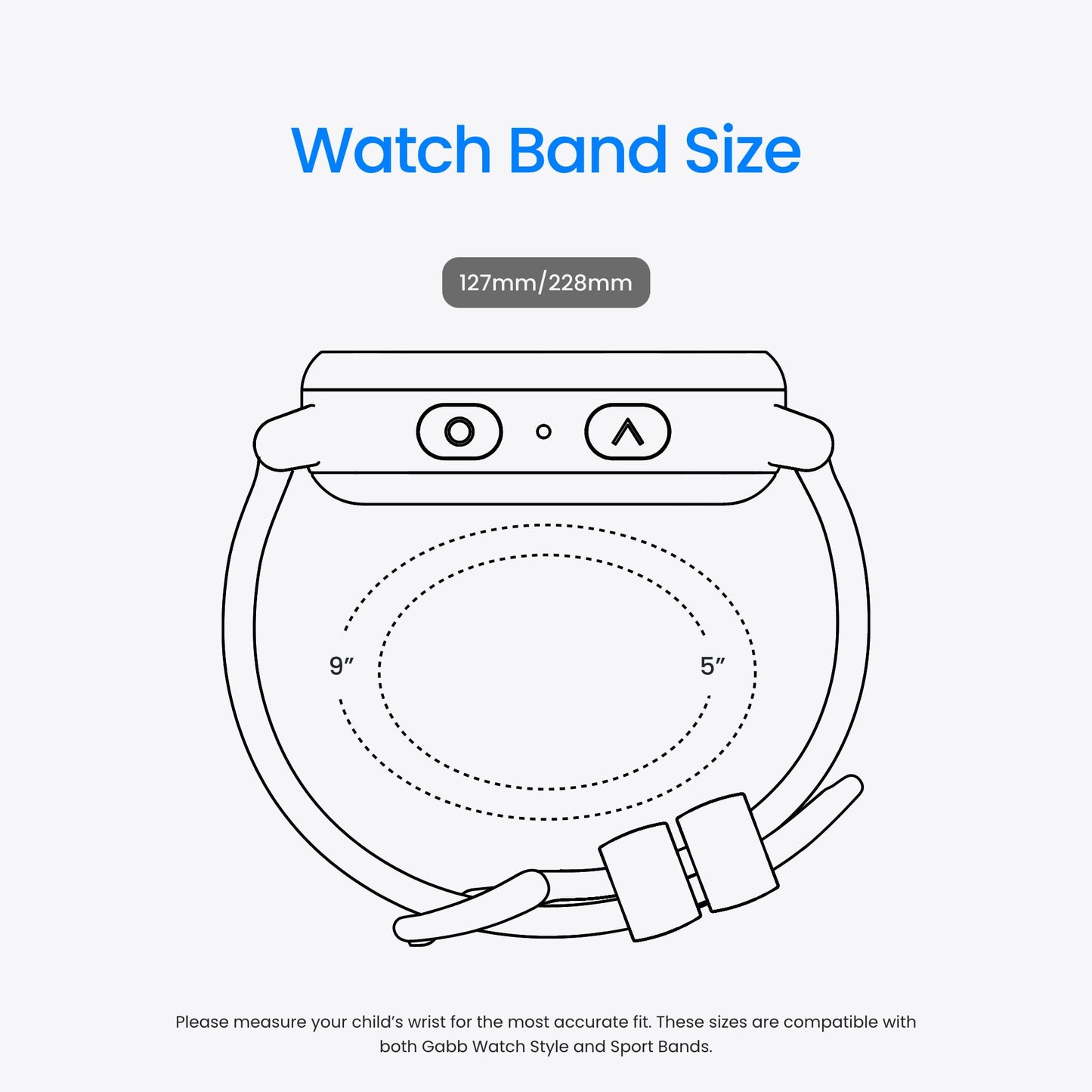 Gabb Watch 3e - Smart Watch for Kids, GPS Tracker, No Social Media or Internet, Fees Required (Dark Gray)