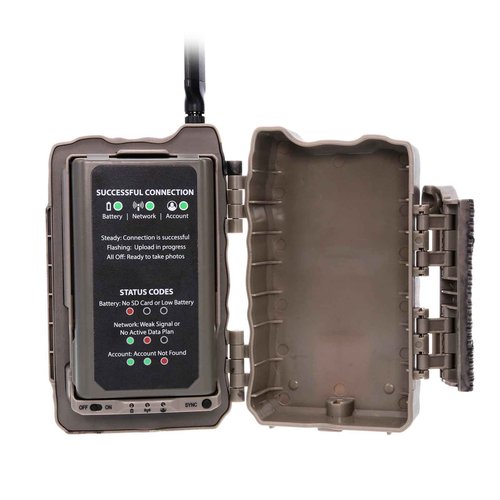 Stealth Cam Deceptor IR 80ft Detection & IR Range 40MP Photo 1440P at 30FPS HD Video Capture Remote App Contol Wireless Hunting Cellular Trail Camera - Available on AT&T & Verizon