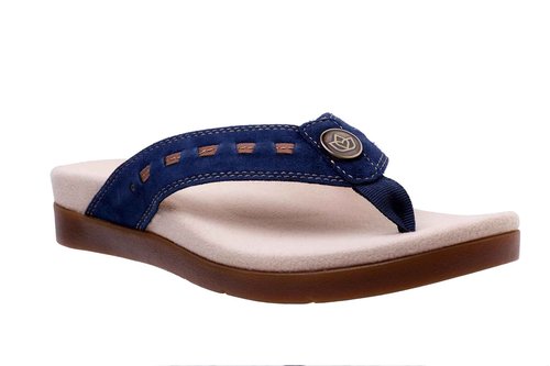 REVITALIGN Women's Laguna Slide Sandal, Navy, 12