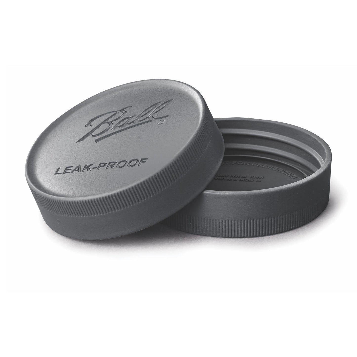 Ball Leak-Proof Plastic Lids for Glass Mason Jars, Used for Canning, Pickling, Juice, Jam, Jelly (Regular, 6 Count (Pack of 2))